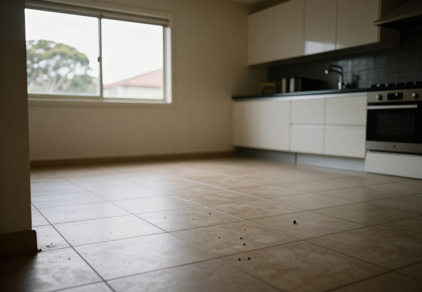 Cockroach-free kitchen in Busby after treatment